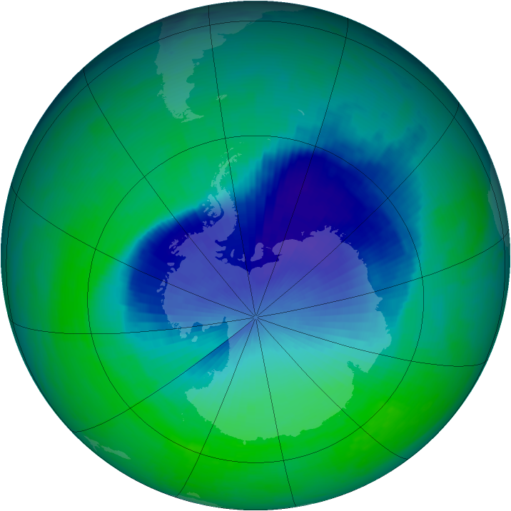 Ozone Map 1993-11-22